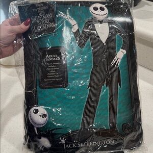 Disney Jack Skellington Black and White Costume